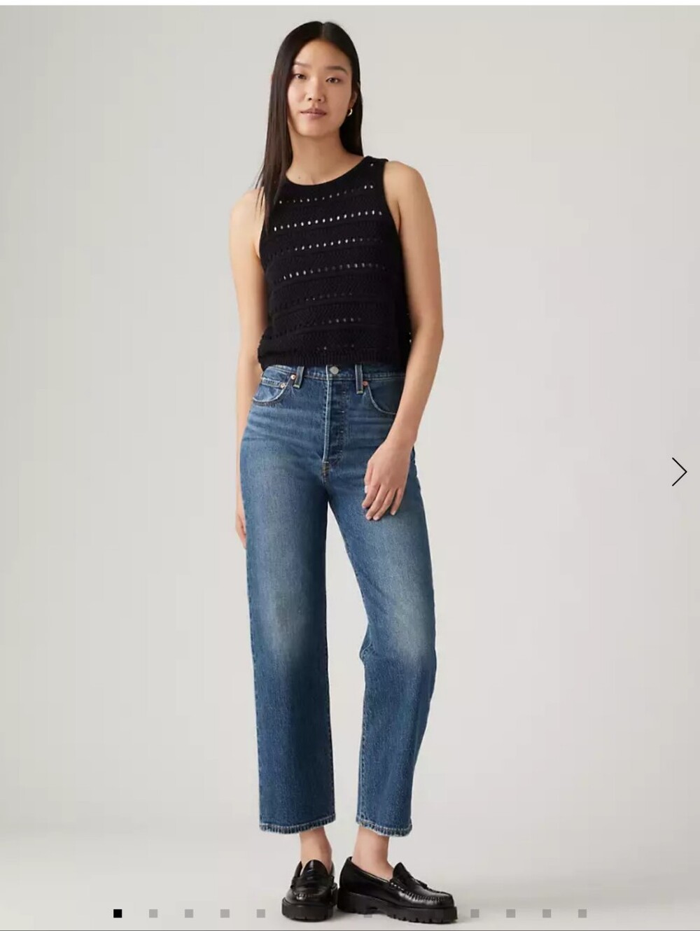 Levi's Ribcage Straight Ankle Jean